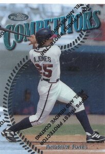 MLB 1997 FINEST SILVER 　Andruw Jones　アンドリュー・ジョーンズ　新品ミント状態品
