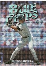 MLB 1997 FINEST EMBOSSED REFRACTOR RUBEN RIVERA　　新品ミント状態品_画像1