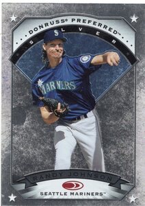 MLB 1997 Donruss Preferred #104 RANDY JOHNSON ランディー・ジョンソン　SILVER　 新品ミント状態品 