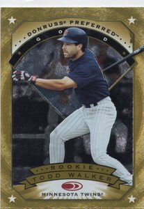 MLB 1997 Donruss Preferred #146 TODD WALKER トッド・ウォーカー ROOKIE　GOLD　 新品ミント状態品 