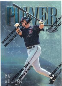 MLB 1997 FINEST SILVER 　Matt Williams　マット・ウィリアムス　新品ミント状態品