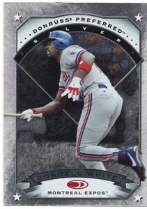 MLB 1997 Donruss Preferred #58 RONDELL WHITE ロンデル・ホワイト　SILVER　 新品ミント状態品