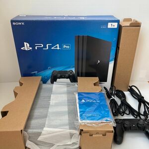 PlayStation 4 Pro 1TB CUH-7000BB01 動作品 ソニー SONY ジェット ブラック