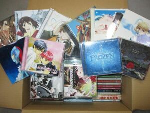 1 jpy start * anime song / voice actor series CD large amount set cardboard 1 box . shipping / large amount / anime / stock / large amount / resale /0516AN1