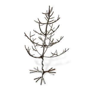 [ tree type display objet d'art ] inspection : Christmas ornament display tree wire hook stand rack decoration 