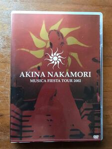 中森明菜／AKINA NAKAMORI MUSICA FIESTA TOUR 2002 【DVD】