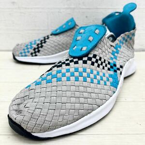 1432◎ NIKE ナイキ AIR WOVEN エアウーブン 靴 シューズ スニーカー ローカット フラットソール グレー メンズ29.0