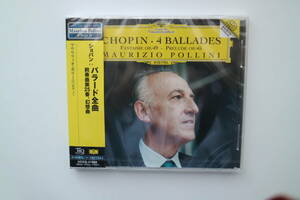 【未開封CD】ショパン　バラード全曲　、前奏曲第25番、幻想曲　　（ピアノ）マウリツィオ・ポリーニ