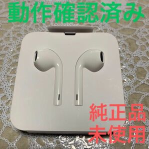 ★新品未使用品★ アイホン純正イヤホン　アップル正規品　ライトニングイヤフォン