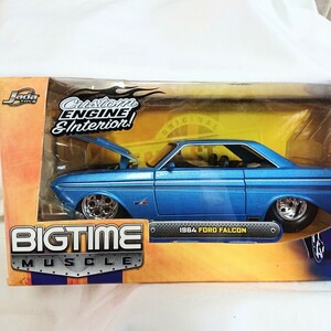 JADA TOYS 1/24 ミニカー BIGTIME MUSCLE ジェイダトイズ ジャダトイズ 1964 FORD FALCON フォード ファルコン カスタム マッスルカー 希少