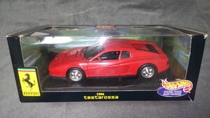 ホットウィール Hotwheels 1/18 Ferrari Testarossa 