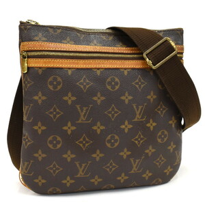 1円 ◆良品 LOUIS VUITTON ルイヴィトン ショルダーバッグ ポシェットボスフォール M40044 モノグラム ブラウン◆K.Cmol.zE-18