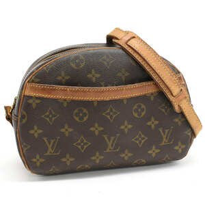 1円 ◆定価12万 LOUIS VUITTON ルイヴィトン ショルダーバッグ ブロワ M51221 モノグラム ブラウン◆E.Csge.hP-05