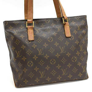 1円 ◆定価13万 良品 LOUIS VUITTON ルイヴィトン トートバッグ カバピアノ M51148 モノグラム ブラウン◆E.Cmpl.tI-05