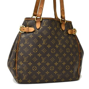 1円 ◆良品 LOUIS VUITTON ルイヴィトン ハンドバッグ バティニョールオリゾンタル M51154 モノグラム ブラウン◆E.Csu.tI-09