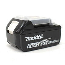 1円 ▼未使用品 makita マキタ リチウムイオンバッテリー BL1860B 18V 6.0Ah▼E.Bgi.s1-09_画像2