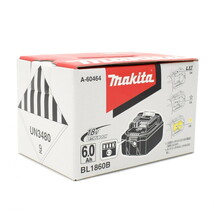 1円 ▼未使用品 makita マキタ リチウムイオンバッテリー BL1860B 18V 6.0Ah▼E.Bgi.s1-09_画像1