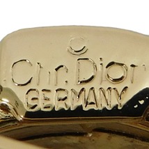 1円 ■ 新品同様 クリスチャンディオール ブローチ 金属 ゴールド系 お出掛け Christian Dior ■E.Bmm.oR-02_画像3