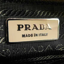 1円 ■ 美品 プラダ ブリーフケース ホワイト系 レザー ビジネス 出張 ブランド PRADA ■K.Cmur.hP-17_画像8