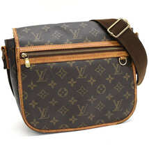 1円 ◆定価9.5万 良品 LOUIS VUITTON ルイヴィトン メッセンジャーボスフォールPM M40106 モノグラム ブラウン◆E.Cmpl.lA-16_画像1