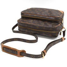 1円 ◆定価17万 美品 LOUIS VUITTON ルイヴィトン ショルダーバッグ 斜め掛け ナイル M45244 モノグラム ブラウン◆E.Csrl.oR-16_画像7