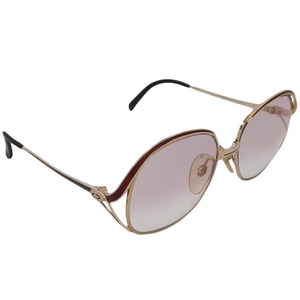 1 иен # превосходный товар Dior солнцезащитные очки 2145 Gold × оттенок коричневого металл раз ввод Christian Dior #E.Bmmr.jW-16