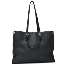 1円 ◎定価46万 極美品 LOUIS VUITTON ルイヴィトン オンザゴーMM トートバッグ M45595 アンプラント ノワール◎E.Dmpl.tI-20_画像3