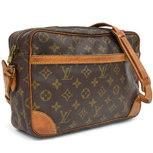 1円 ◆定価13万 LOUIS VUITTON ルイヴィトン ショルダーバッグ トロカデロ30 M51272 モノグラム ブラウン◆E.Csrg.hP-18