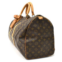 1円 ◆良品 LOUIS VUITTON ルイヴィトン ボストンバッグ キーポル50 M41426 モノグラム キャンバス ブラウン◆E.Cmo.s1-27_画像2