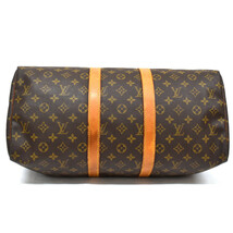 1円 ◇ 美品 LOUIS VUITTON ルイヴィトン ボストンバッグ キーポル45 M41428 モノグラム キャンバス ブラウン◇Cip_画像4