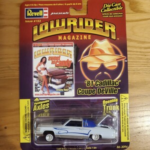 Revell 1/64 新品未開封 ’81 キャデラック クーペ デビル 希少 ローライダー LOWRIDER レベル ローライダーマガジン ハイドロギミック