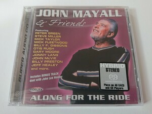 John Mayall & Friends「ALONG FOR THE RIDE」SACD 未開封 ジョン・メイオール GARY MOORE ゲイリー・ムーア