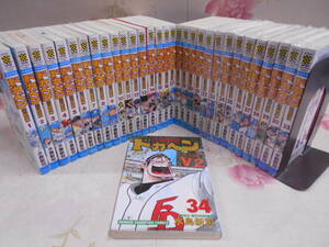 W◇／ドカベン プロ野球編　1～30・33・34巻　不揃い　まとめ32冊セット　6巻以降初版 ／水島新司／少年チャンピオン／秋田書店