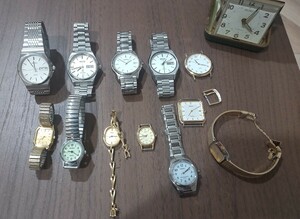 SEIKO セイコー オールドクオーツ他 13点 稼働品あり ジャンク