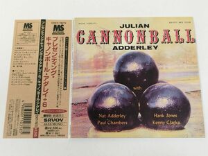 384-338/CD/プレゼンティング・キャノンボール・アダレイ＋6 Presenting Cannonball Adderley/紙ジャケット仕様