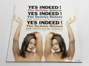 240-280/ 送料無料/CD/ ザ・ディジョン・シスターズ The Dejohn Sisters/イエス・インディード！ Yes Indeed!/紙ジャケット仕様