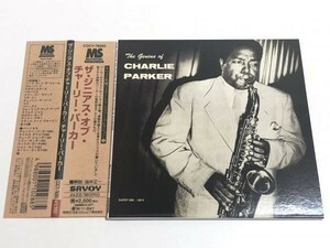 269-294/ 送料無料/CD/ザ・ジーニアス・オブ・チャーリー・パーカー The Genius Of Charlie Parker/紙ジャケット仕様