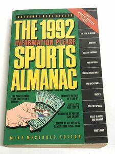 239-B16/【洋書】The 1992 Information Please Sports Almanac