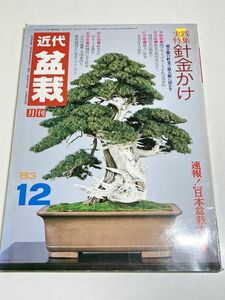 326-B30/月刊 近代盆栽 1983.12月号/実践特集針金かけ 最小限の針金で最大限に活かす