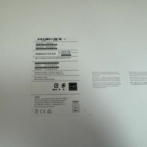 美品 Apple MacBook Air M2 13インチ USキーボード 16GB 256GB ミッドナイトの画像10