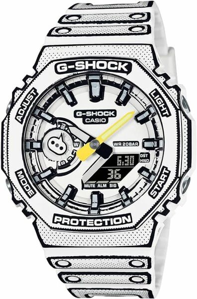 G-SHOCK(ジーショック) [カシオ] 腕時計 Manga Theme GA-2100MNG-7AJR ホワイト CASIO