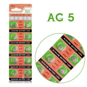  lithium кнопка батарейка AG5 LR754 SR48(10 шт 1 сиденье )G5A L754 393A LR48 D309 D393 SR48 SR754 SG5 G5 сменный товар 