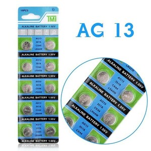  lithium кнопка батарейка AG13 LR44(10 шт 1 сиденье )G13A A76 RX76A RW82 KA V13GA SB-F9 L1154 GPA76 BLR44 L1154 A357 76A сменный товар 