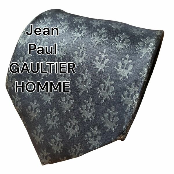 【Jean Paul GAULTIER HOMME】カーキ系　総柄　日本製