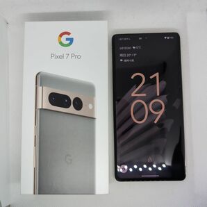 Google Pixel 7 Pro Hazel 128GB リファービッシュ品