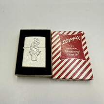 F362-ST10-345 ◎ Zippo ジッポー ローラー式オイルライター シルバーカラー Atlanta 1996 アトランタ オリンピック 箱付き 火花あり ③_画像1