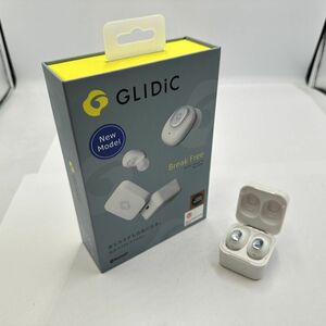 G102-000-000 GLIDiC グライディック Sound Air サウンドエアー TW-5100S ホワイト 完全ワイヤレスイヤホン 箱付き 音出し確認済み ①