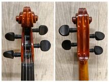 I623-SK10-901 SUZUKI VIOLIN スズキバイオリン No.330 サイズ4/4 1974年製 弓,ハードケース付き 弦楽器 ⑥_画像6