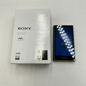 H139-SK1-566 SONY Sony Walkman NW-A306 32GB A series audio equipment the first period . ending sound out has confirmed box attaching ①