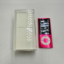 H221-I57-1295 Apple アップル iPod nano アイポッドナノ A1320 16GB ピンクカラー デジタルオーディオプレイヤー 箱付き ①_画像1